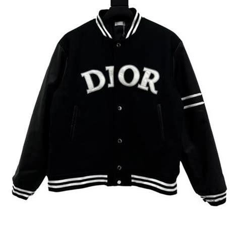 dior letterman jacket